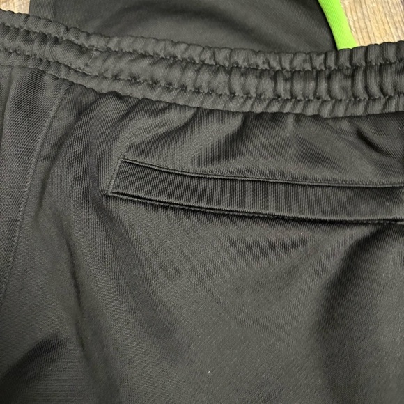 Puma Mens Track Pants XL Black Green Blue Stripe Joggers Athletic Sweatpants - Picture 10 of 10